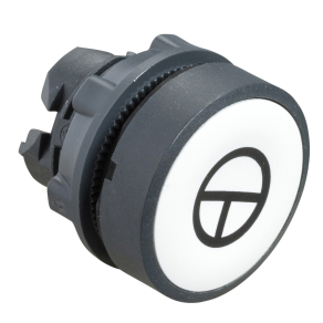   Schneider Electric Harmony XB5 - ZB5AA145 - műanyag nyomógomb fej, Ø22, visszatérő, fehér, "T"