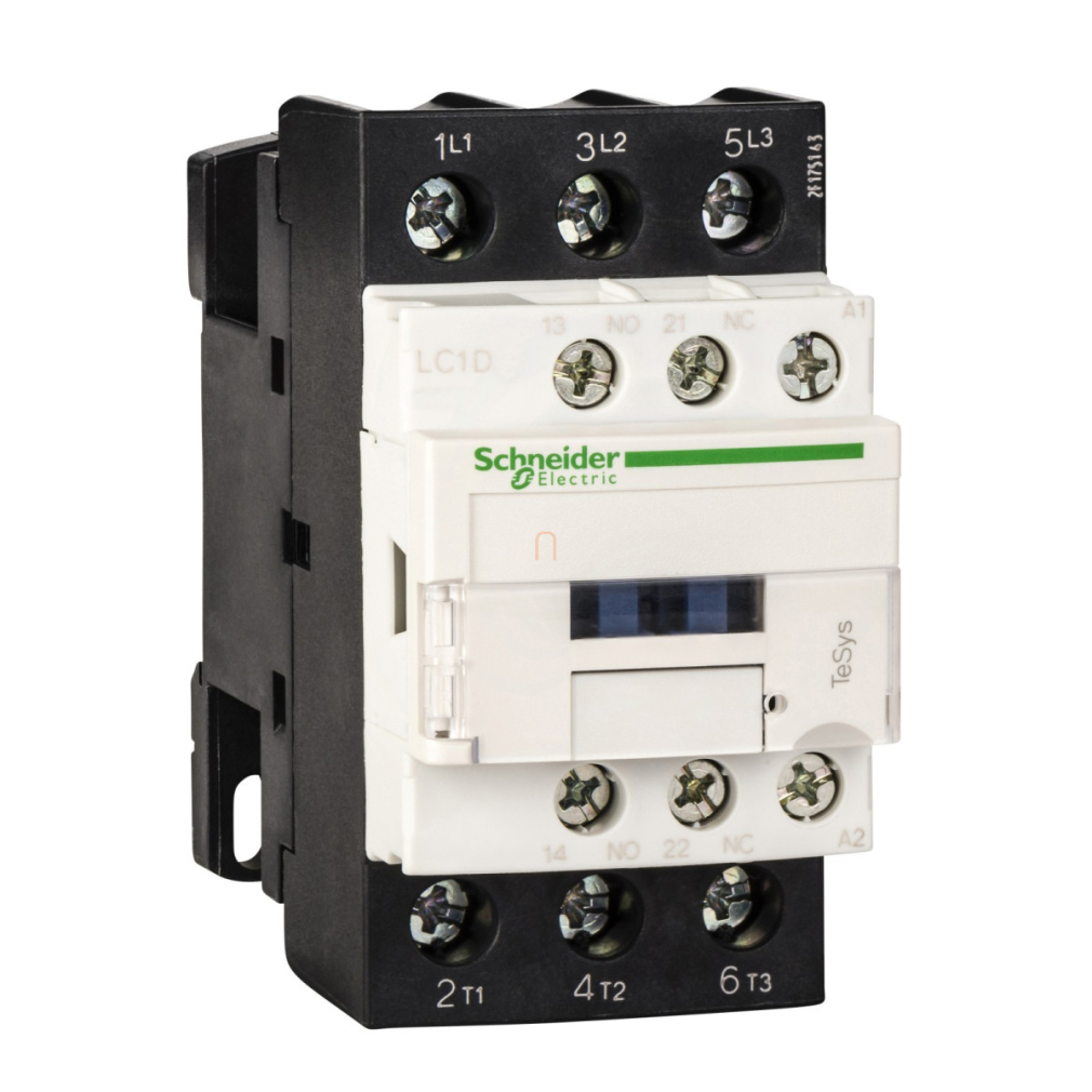 Schneider AC mágneskapcsoló, 15kW/32A (400V, AC3), csavaros csatlakozás