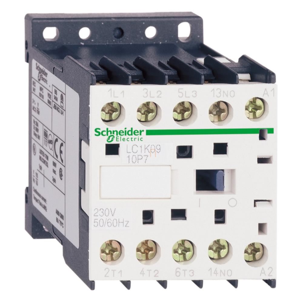 Schneider mágneskapcsoló 12A, AC, 50/60 Hz
