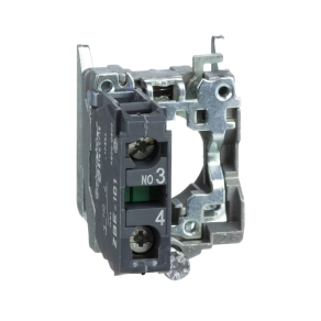 Schneider Electric Harmony XB4 - ZB4BZ101TQ - fém rögzítőaljzat és érintkezőblokk, 1NO