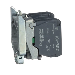 Schneider Electric Harmony XB4 - ZB4BZ103TQ - fém rögzítőaljzat és érintkezőblokk, 2NO