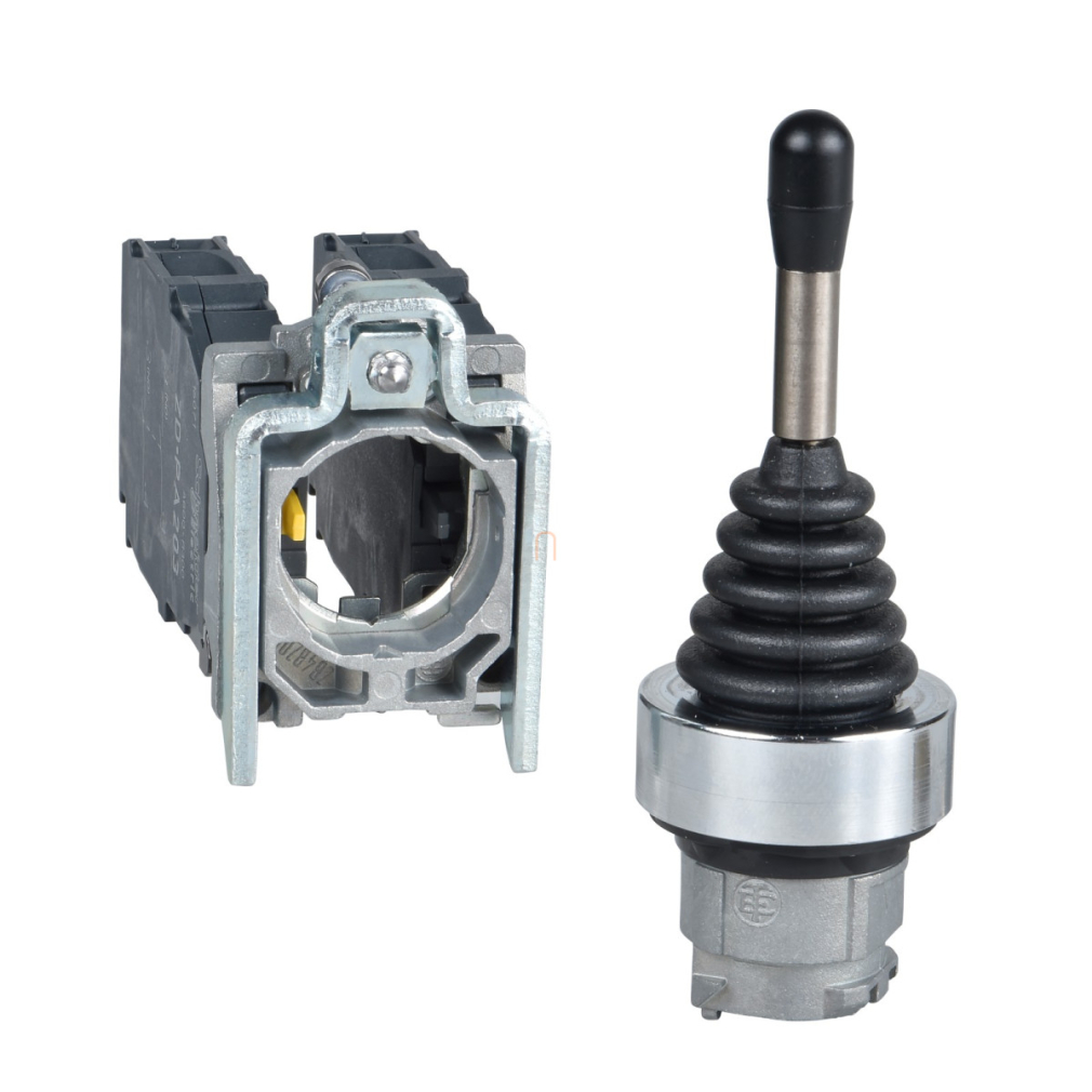 XD4-PA14 fém joystick, D22, 4 irányú, irányonként 1NO, csavaros csatlakozó Schneider