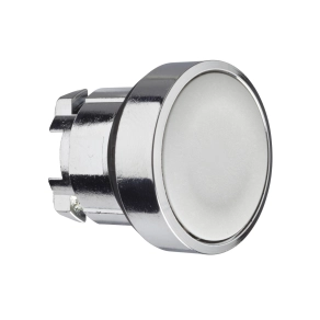Schneider Electric Harmony XB4 - ZB4BA8 - fém nyomógomb fej, Ø22, visszatérő, szürke