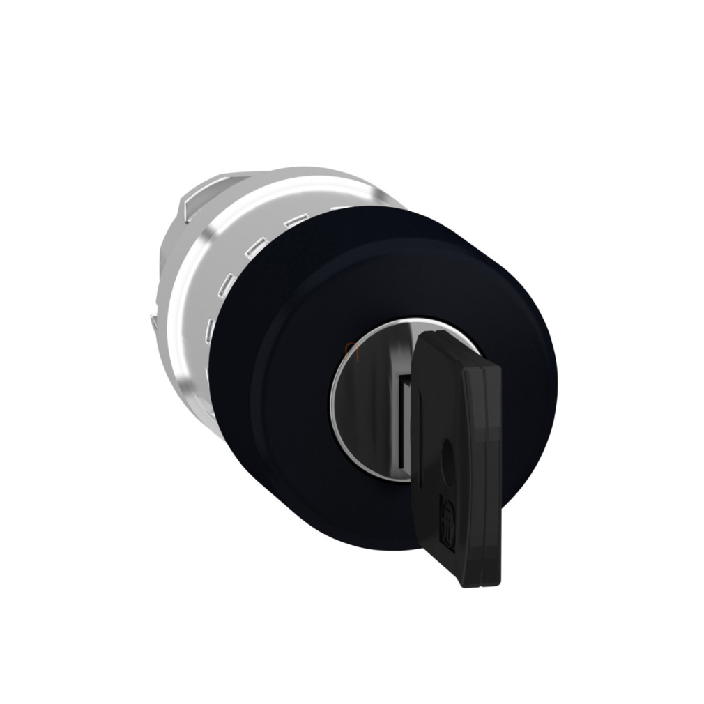 Kulcsos vészgombfej, átm:30mm, fekete ZB4BS72 Schneider