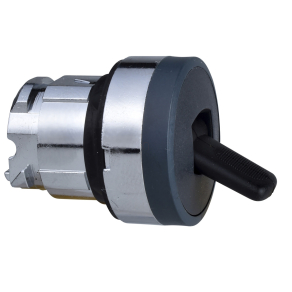   Schneider Electric Harmony XB4 - ZB4BD28 - fém választókapcsoló fej, Ø22, 2 állású, billenő, fekete