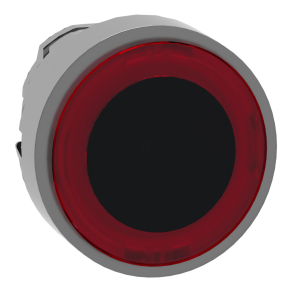   Schneider Electric Harmony XB4 - ZB4BW943 - fém világító nyomógomb fej, Ø22, visszatérő, pirosan világító perem