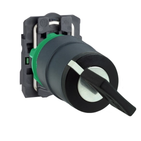 Schneider Electric Harmony XB5 - XB5AG41 - komplett műanyag kapcsoló, Ø22, 455 kulcsos, 2 állású, 1NO