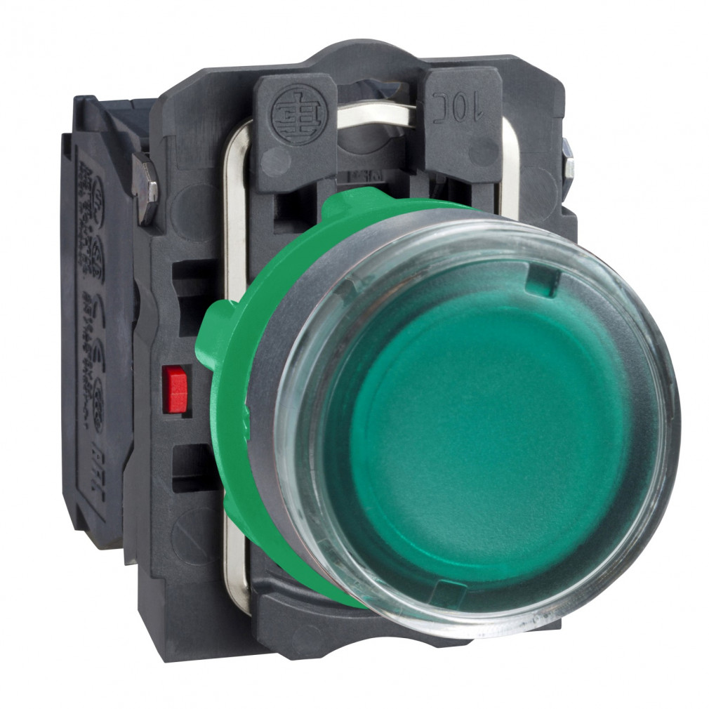 Schneider világító nyomógomb, zöld (XB5-AW3365)
