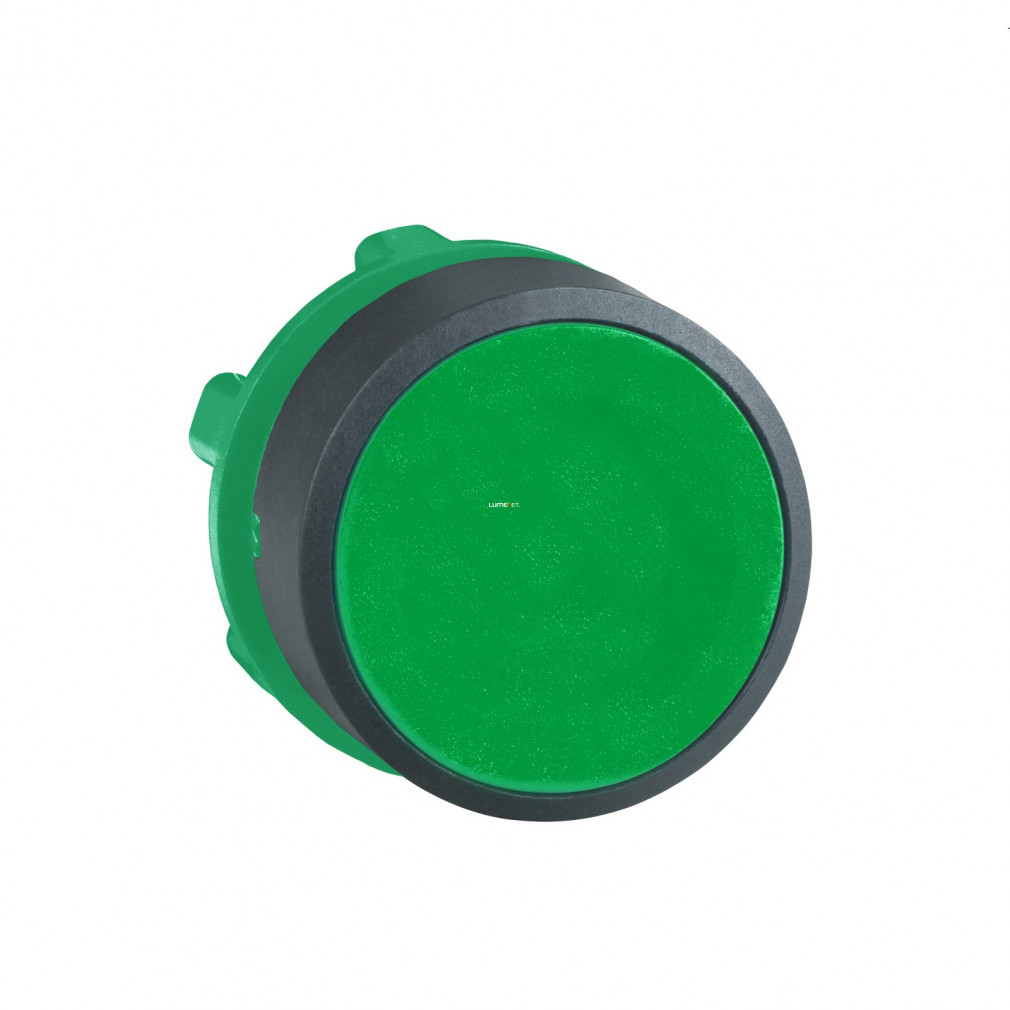 Schneider nyomógombfej zöld (ZB5-AA3)