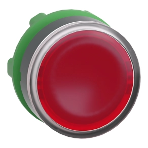 Schneider Electric Harmony XB5 - ZB5AA48 - műanyag nyomógomb fej, Ø22, visszatérő, címkézhető tetővel, piros