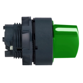 Schneider Electric Harmony XB5 - ZB5AD303 - műanyag választókapcsoló fej, Ø22, 3 állású, zöld