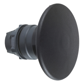   Schneider Electric Harmony XB5 - ZB5AR2 - műanyag nyomógomb fej, Ø22, visszatérő, Ø60 gombafejű, fekete