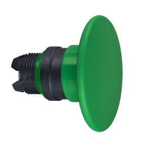 Schneider Electric Harmony XB5 - ZB5AR3 - műanyag nyomógomb fej, Ø22, visszatérő, Ø60 gombafejű, zöld
