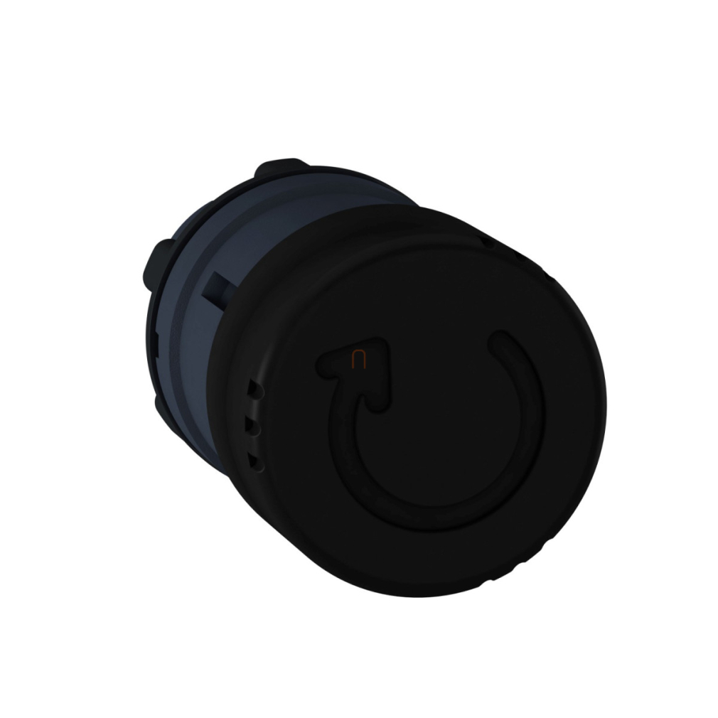 Vészgomb fej, átm:30mm, fekete ZB5AS42 Schneider