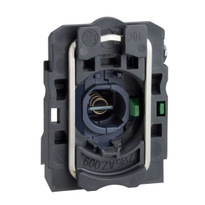 Schneider Electric Harmony XB5 - ZB5AW061 - műanyag jelzőlámpa és érintkező blokk rögzítő aljzattal, BA9s foglalatos, 1NO, 250V