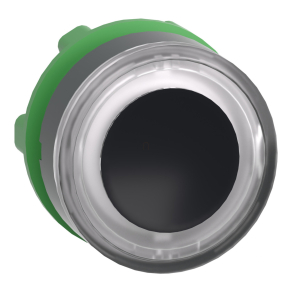   Schneider Electric Harmony XB5 - ZB5AW913 - műanyag világító nyomógomb fej, Ø22, visszatérő, fehéren világító perem