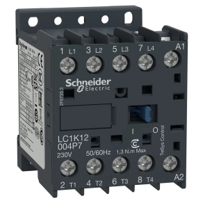 Schneider Electric TeSys K - LC1K16004F7 - Mágneskapcsoló 4P 110V 50/60HZ