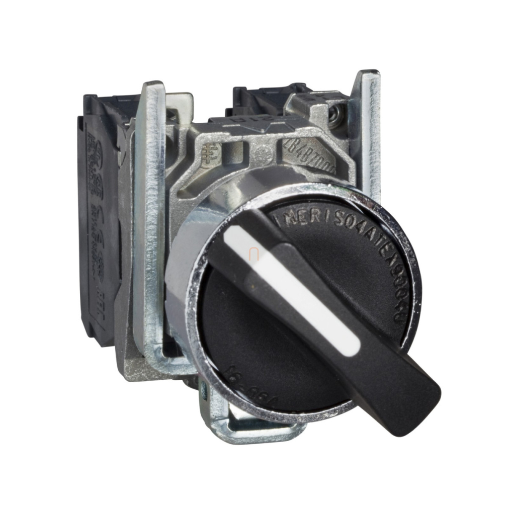 ATEX D kétállású kapcsoló, fém, fekete, 1NO+1NC XB4BD25EX Schneider