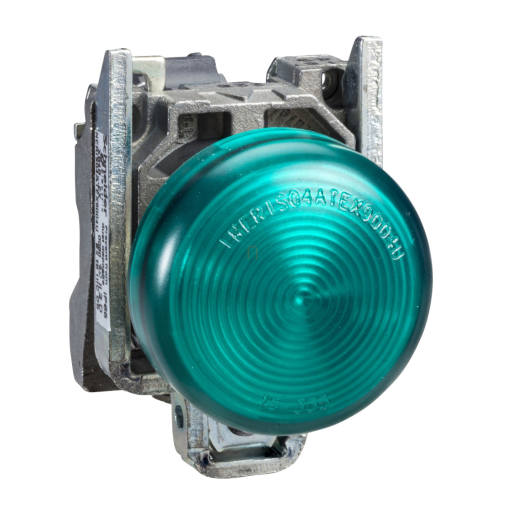 Világító jelzőkészülék ATEX XB4BVBG1EX Schneider