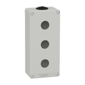   Schneider Electric Harmony XAP - XAPD3203 - üres tokozat, szürke, 3 lyuk, M25