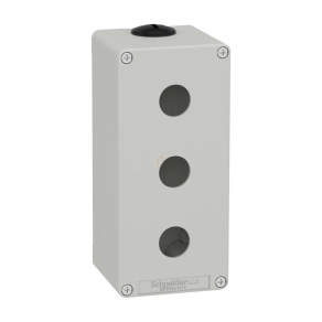   Schneider Electric Harmony XAP - XAPD3503 - üres tokozat, szürke, 3 lyuk, M25