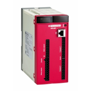Schneider Electric Preventa XPS MC - XPSMC16Z biztonsági vezérlő, 16 biztonsági bemenet, 6 szilárdtest kimenet, 2x2 relé kimenet, Modbus