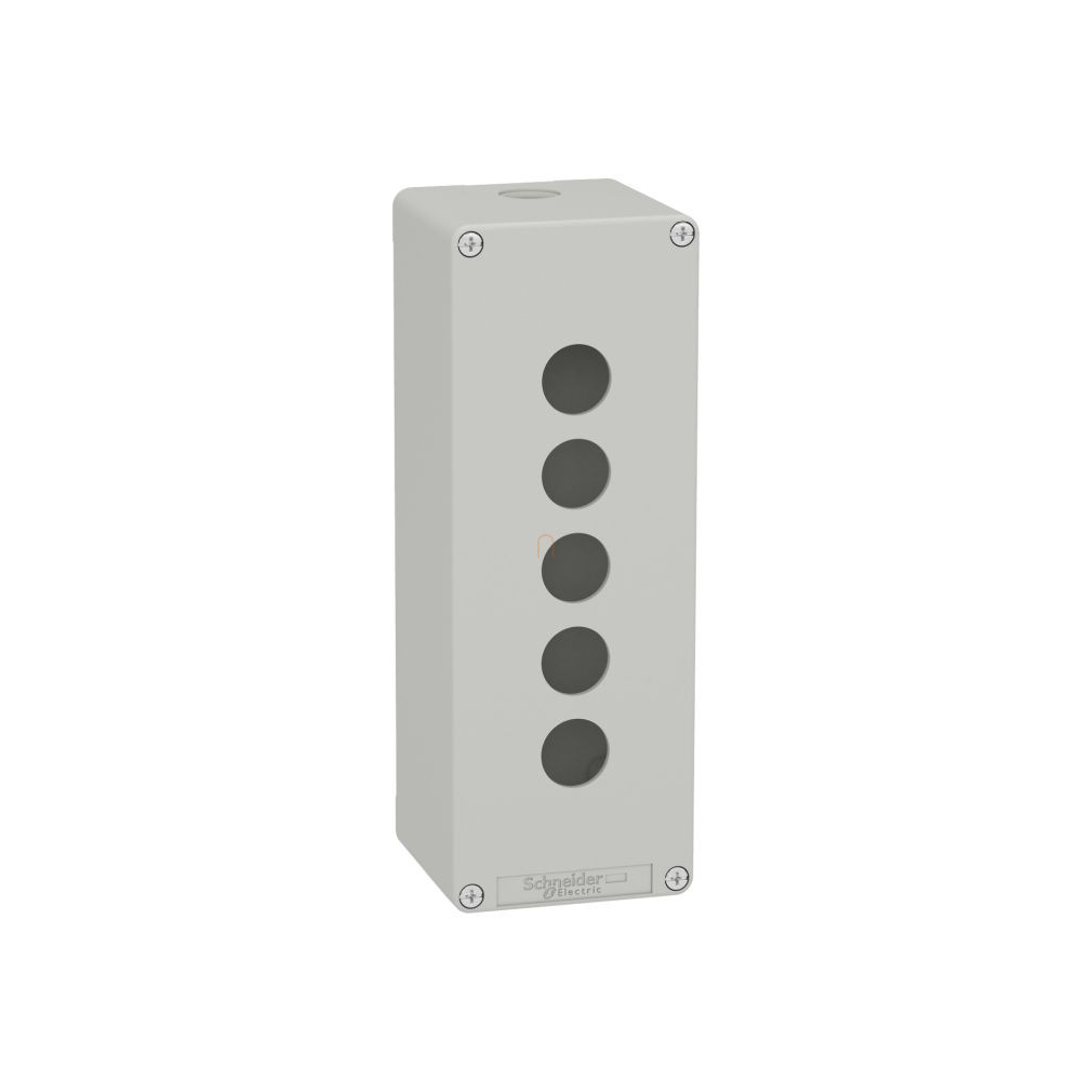 Üres kontroll box 5 lyukú, szürke XAPD4505 Schneider