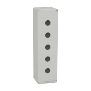   Schneider Electric Harmony XAP - XAPD5505 - üres tokozat, szürke, 5 lyuk, M32