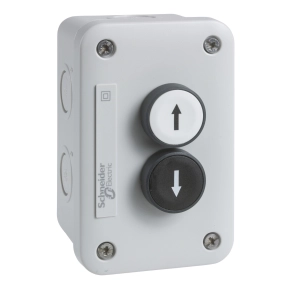 Schneider Electric Harmony XALE - XALE2221 - vezérlő állomás fehér nyomógomb 1 NO + fekete nyomógomb 1 NO