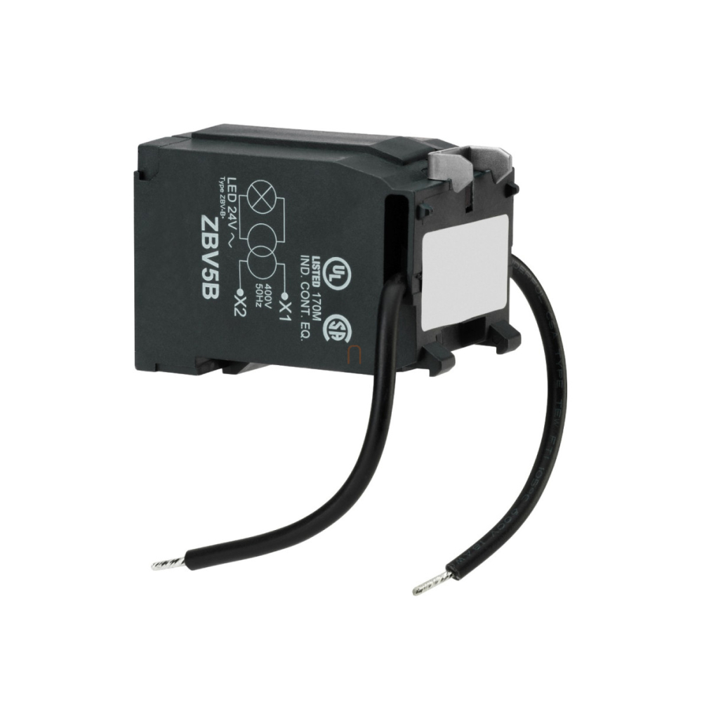 Harmony transzformátor blokk LED modulos jezőlámpához, 400/24VAC ZBV5B Schneider