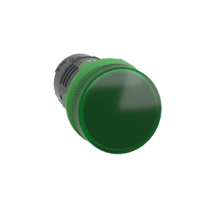 Schneider Electric Harmony XB5 - XB5EVG3 - zöld monolitikus jelzőlámpa Ø22 egyszerű búra LED - del 110...120V