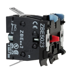 Schneider Electric Harmony XB4/XB5 - ZBE5023 - érintkező blokk, 1NC, nagyteljesítményű, 10A, Faston csatlakozó