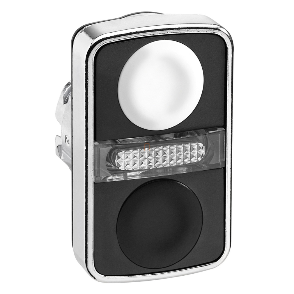 Kettősfejű nyomógomb, fém ZB4BW7A1720 Schneider