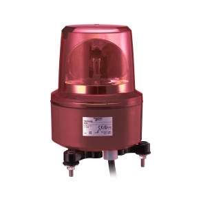 Schneider Electric Harmony XVR - XVR13B04L - Forgótükrös jelzőfény, 130mm, IP66, piros, 24VAC/DC