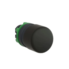 Schneider Electric Harmony XB5 - ZB5AC24TQ - műanyag Ø30 gombafejű nyomógomb fej, Ø22, visszatérő, fekete