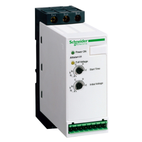   Schneider Electric Altistart 01 - ATS01N125FT - lágyindító, 1f - 230VAC - 25A - 2,2kW / 3f - 400VAC - 25A - 11kW, 1 vezérelt fázis