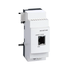 Schneider Electric Zelio Logic - SR3NET01BD - kiegészítő, kommunikációs modul, Ethernet Modbus TCP/IP, RJ45, SR3BD 24 VDC vezérlőkhöz
