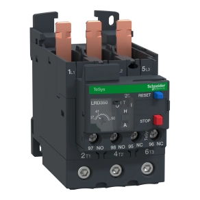 Schneider Electric TeSys LR.D - LRD350 - 37 - 50A 10A indítási osztály hőkioldó Everlink főpólusú