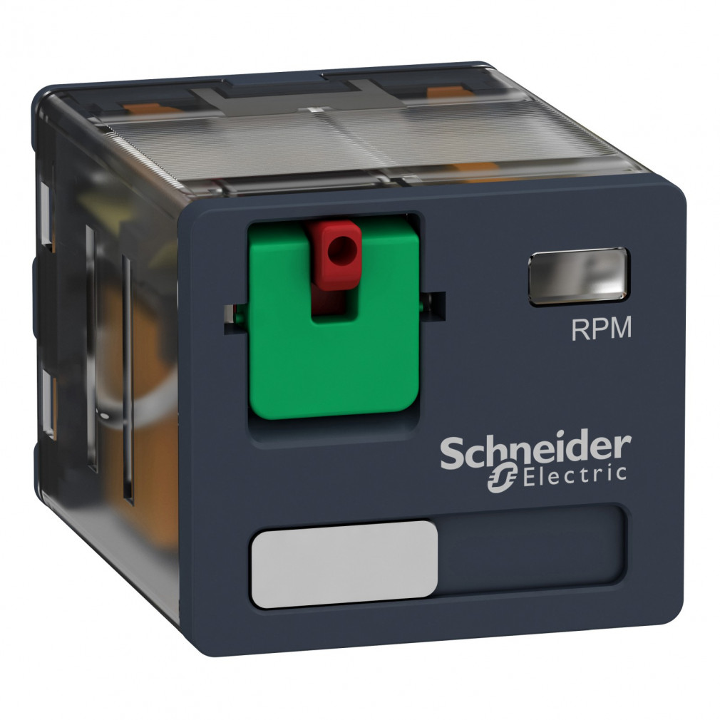 Schneider RPM teljesítményrelé, 3CO, 15A, 230VAC, tesztgombbal RPM31P7