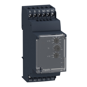   Schneider Electric Harmony Control Relays - RM35ATL0MW - hőmérsékletfigyelő relé, 1CO, 5A, 24…240VAC/DC