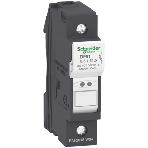Schneider Electric TeSys DF, LS1/GK1 - DF81 - Biztosíték tartó 1P 25A biztosítékhoz