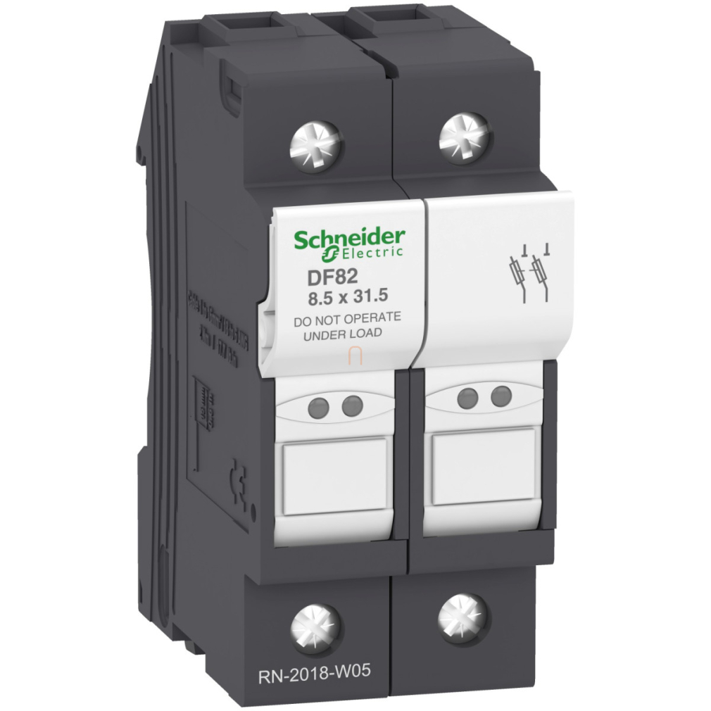 Biztosíték tartó 2P 25A biztosítékhoz DF82 Schneider
