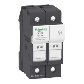   Schneider Electric TeSys DF, LS1/GK1 - DF102 - Biztosíték tartó 2P 32A biztosítékhoz