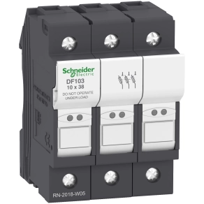 Schneider Electric TeSys DF, LS1/GK1 - DF103 - Biztosíték tartó 3P 32A biztosítékhoz