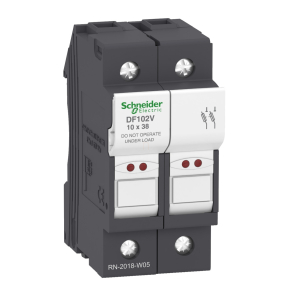   Schneider Electric TeSys DF, LS1/GK1 - DF102V - Biztosíték tartó 2P 32A biztosítékhoz
