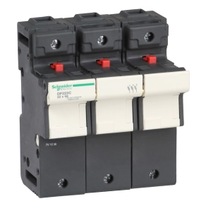 Schneider Electric TeSys DF, LS1/GK1 - DF223C - Biztosíték tartó 3P 125A biztosítékhoz