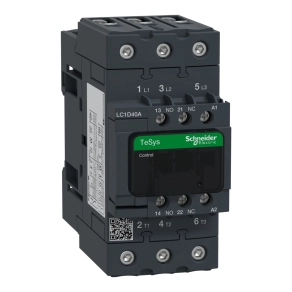   Schneider Electric TeSys D - LC1D40AB7 - 3pólusú Everlink mágneskapcsoló (AC3, 400V 40A) , tek. 24V AC 50/60Hz
