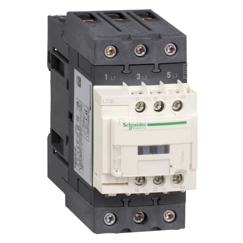 Schneider 3 pólusú mágneskapcsoló (AC3, 400V 65A), tek. 240V AC 50/60Hz (Everlink)
