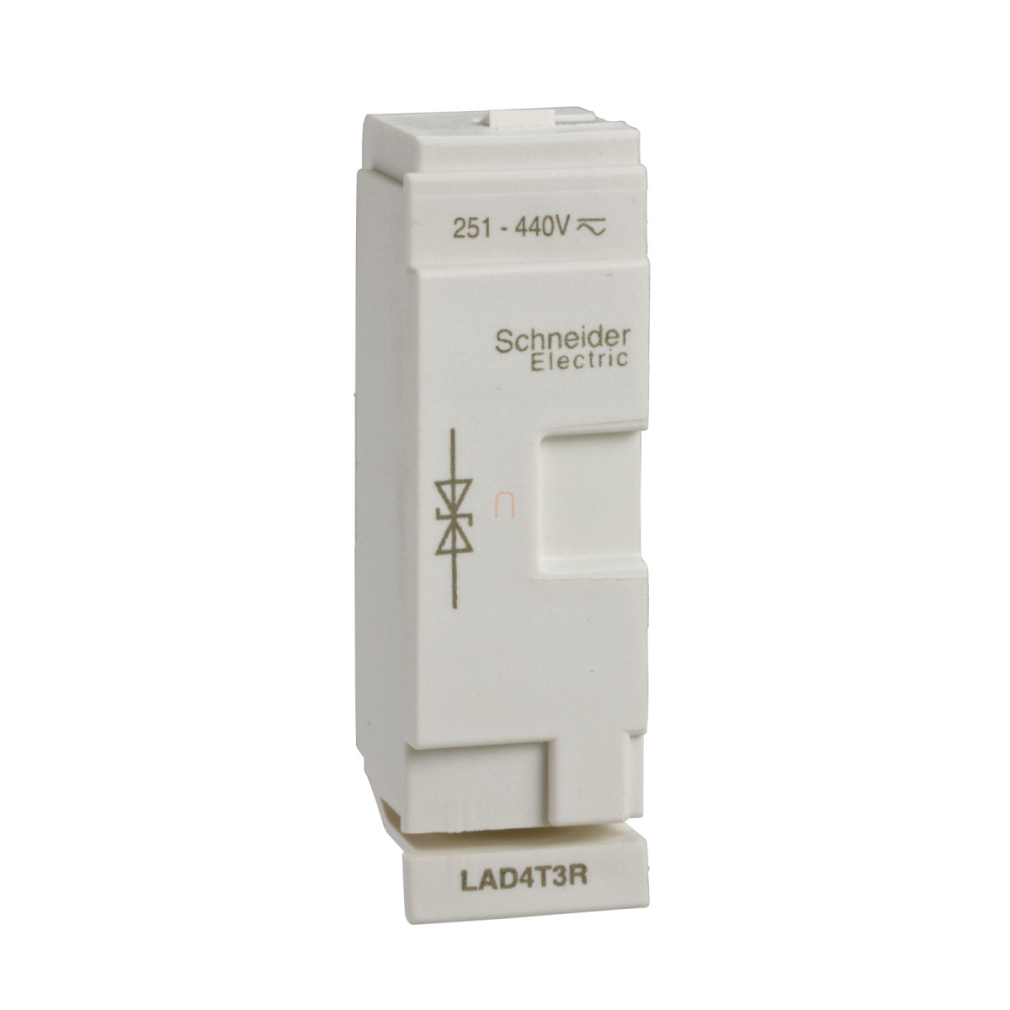 D40A-D65A kétirányú csúcskorlátozó dióda 126V to 250V AC/DC LAD4T3U Schneider