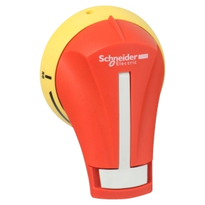 Schneider Electric TeSys - GS2AH220 - Fupact GS rotációs hajtás külső, jobb oldal 32...63A IP65 piros